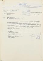 1977-1982 A Paksi Atomerőmű radioaktív hulladékának kezelése céljából létrehozandó létesítményekkel ...