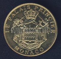 Monaco 2006. "Hercegi palota" Br emlékzseton. Szign. Arthus-Bertrand T:1
