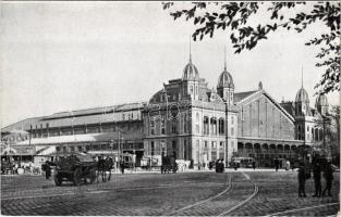 Budapest VI. Nyugati pályaudvar, villamosok