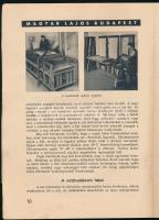 1934 Magyar Lajos Gépszíj- és Műszaki Bőrárugyár Rt. képes árjegyzéke, 95 p, kiadói papírkötésben, b...