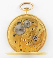 Hausmann & Co arany óra. (Au) jelzett, működik d: 48 mm
