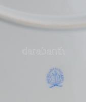Herendi Viktória mintás, mokkás készlet. Hat személyes, teljes, plusz egy nagy tálca d: 40 cm. Kézze...