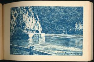 Délvidék. Bánát-Bácska-Baranya. Nem lehet másé! Nem! Nem! Soha! Irredenta képeslapfüzet 20 képeslapp...