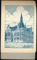 Délvidék. Bánát-Bácska-Baranya. Nem lehet másé! Nem! Nem! Soha! Irredenta képeslapfüzet 20 képeslapp...