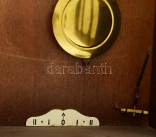 Régi falióra, kulcs nélkül, m: 57 cm