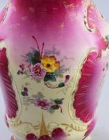 cca 1920-1940, Porcelán mosdókancsó, részben kézzel festett, kis kopással, m: 40 cm /// KIZÁRÓLAG SZ...