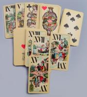 Csehszlovák tarokk kártya eredeti csomagolással, jó állapotban