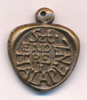 Asszonyi Tamás (1942- ) DN (1979.) "Szt.ENDRE - Hálapénz / Hálából" kétoldalas bronz medál...