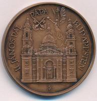 Fritz Mihály (1947-) 1991. "II. János Pál Pápa Budapesten / 1991. Augusztus 16-20" kétolda...