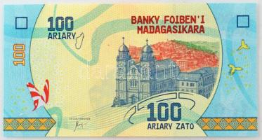 Madagaszkár 2017. 100A "B906742332" T:UNC 
Madagascar 2017. 100 Ariary "B906742332&q...