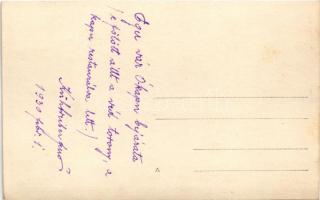 1930 Eger, Vár Ó-kapu bejárata (e fölött állt a véd torony, a kapu restaurálva lett), Telegdi Csanád...