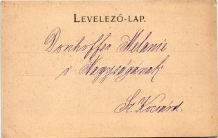 1899 (Vorläufer) Komandó, Kommandó, Comando, Comandau; fűrésztelep, sikló, vadászház, Gyulai fűrész,...