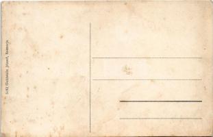 Somorja, Csallóköz-Somorja, Somorin, Samorín; Új kaszárnya, laktanya. Goldstein József kiadása / K.u...