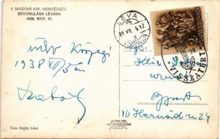 1938 Léva, Levice; bevonulás, Slavia, Bernát és Vörösmarty üzlete, gyógyszertár. Foto Hajdu / entry ...