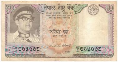 Nepál DN (1979-1984) 10R T:F folt Nepal ND (1979-1984) 10 Rupees C:F spot Krause P#24b