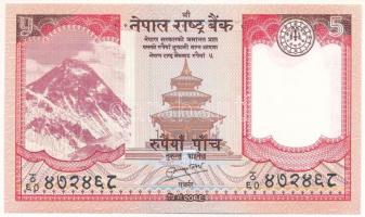 Nepál 2012. 5R T:UNC Nepal 2012. 5 Rupees C:UNC Krause P#69