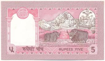 Nepál DN (1986-1989) 5R T:AU sarokhajlás
Nepal ND (1986-1989) 5 Rupees C:AU corner fold
Krause P#3...
