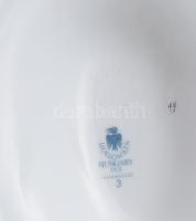 Éneklő. Hollóházi barokk nő porcelán figura, jelzett, kézzel festett, hibátlan, m: 23,5 cm