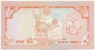 Nepál DN (1987-1990) 20R T:AU 
Nepal ND (1987-1990) 20 Rupees C:AU
Krause P#38a.1