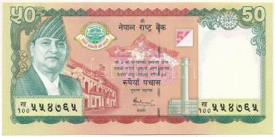 Nepál 2005. 50R &quot;A Nepáli Rastra Bank 50. évfordulója&quot; emlékkiadás T:F szép papír Nepal 2005. 50 Rupees &quot;50th Anniversary of the Nepal Rastra Bank&quot; commemorative issue C:F fine paper  Krause P#52