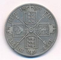 Nagy-Britannia 1889. 2Fl Ag "Viktória" (22,23g) T:VF ph. Ritka névérték!
Great Britain 18...