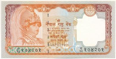 Nepál DN (2002-2003) 20R T:AU Nepal ND (2002-2003) 20 Rupees C:AU Krause P#47a