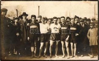 1926 Szeged, nyári sport verseny. photo - Károlyi Lajos festőművésznek címzett levél (fl)