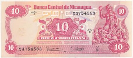 Nicaragua 1979. 10C T:XF,VF Nicaragua 1979. 10 Cordobas C:XF,VF Krause P#134