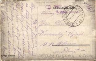 1919 Feled, Feledince, Veladín, Jesenské; Főszolgabírói lak / judge's villa (EK)