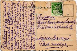 1924 Fülek, Filakovo; Gróf Czebrián kastély. Andor Ernő kiadása / castle (fa)