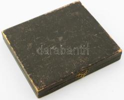 5 db kískanál, Orosz ezüst (Ag) 84 zolotniki finomságjellel. XIX. sz. jelzett 60 g díszdobozzal