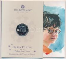 Nagy-Britannia 2022. 50p Cu-Ni "Harry Potter - A Harry Potter és a Bölcsek Köve megjelenésének ...