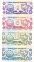 Nicaragua DN (1991-1992) 1c-25c (4xklf) T:UNC
Nicaragua ND (1991-1992) 1 Centavo - 25 Centavos (4xd...