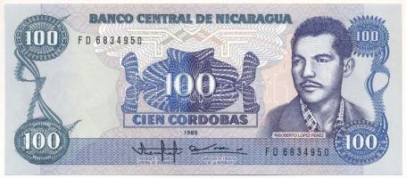 Nicaragua 1985. 100C T:UNC Nicaragua 1985. 100 Cordobas C:UNC Krause P#154