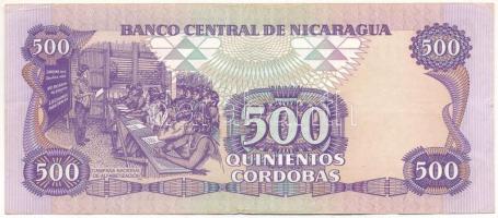 Nicaragua 1985. 500C T:F
Nicaragua 1985. 500 Cordobas C:F
Krause P#155