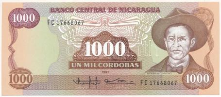 Nicaragua 1985. 1000C T:UNC Nicaragua 1985. 1000 Cordobas C:UNC Krause P156b