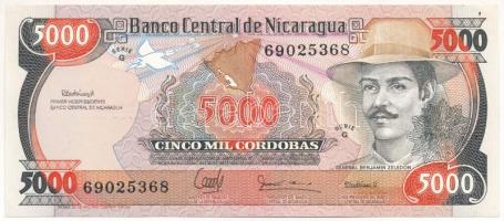 Nicaragua 1988. 5000C T:AU Nicaragua 1988. 5000 Cordobas C:AU Krause P157