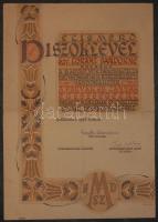 1947 Magyar Nők Demokratikus szövetsége dekoratív oklevél / Warrant