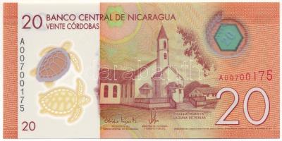 Nicaragua 2014. 20C T:UNC Nicaragua 2014. 20 Cordobas C:UNC Krause P#210a