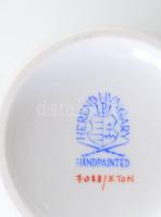 Herendi Eton mintás gömbváza. Jelzett, hibátlan, m: 10,5 cm