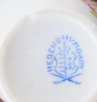 Herendi Viktória mintás kisváza. Jelzett, hibátlan, m: 9,5 cm