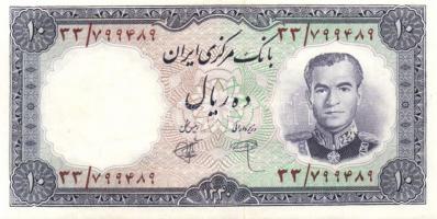 Irán 1961. 10R, 20R T:I