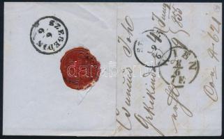 9kr HP III on cover "NAGY KIKINDA" - Steyr 9kr HP III levélen "NAGY KIKINDA" - S...