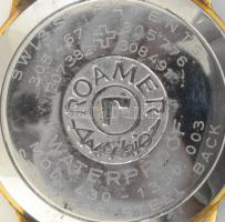 Roamer Anfibio mechanikus karóra, dátumkijelzéssel, szíj nélkül, működik, karcos üveggel, számlap d:...