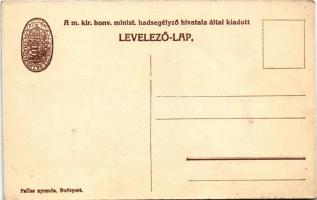 13. számú csataképes kártya. A déli harctéren csapataink levegőbe röpítik a kulistei magaslatot, mel...