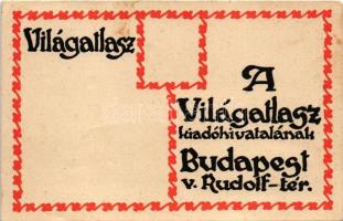 Világatlasz reklám / Hungarian publishing house advertisement s: Szekeres B. (EK)