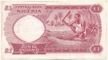 Nigéria DN (1965) 1P T:F Nigeria ND (1965) 1 Pound C:F  Krause P#8