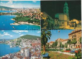 SPLIT- 53 db MODERN postatiszta jugoszláv város képeslap