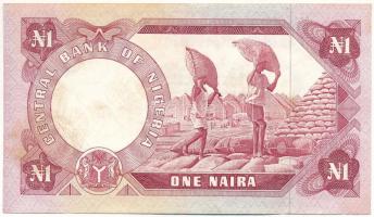 Nigéria DN (1973-1978) 1N T:F szép papír Nigeria ND (1973-1978) 1 Naira C:F fine paper Krause P#15