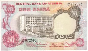 Nigéria DN (1973-1978) 1N T:F szép papír
Nigeria ND (1973-1978) 1 Naira C:F fine paper
Krause P#15